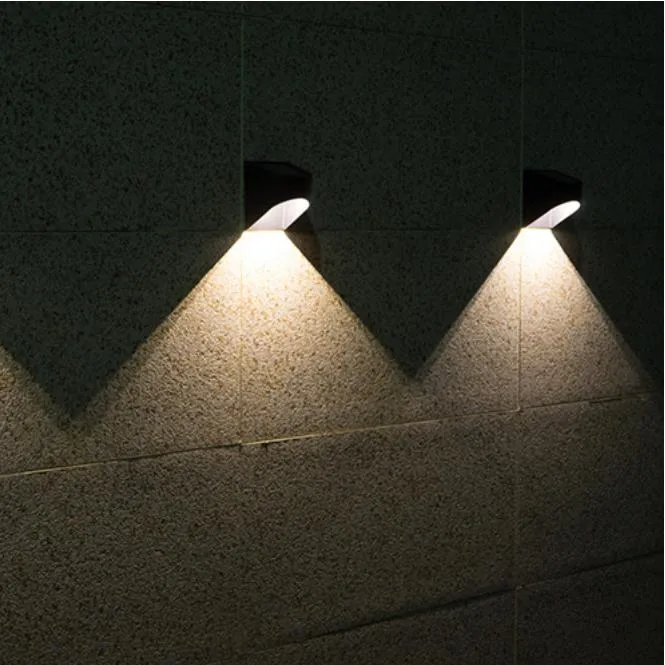 Solar Wall Light Installation