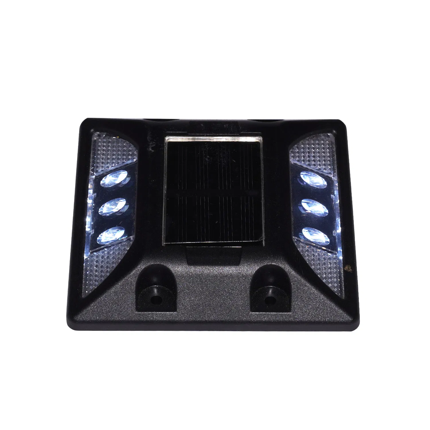 Blue Solar LED Lights Solar Deck Lights Blue Marker Solar Lights Outdoor for Garden, Driveway, Pathway, Patio
