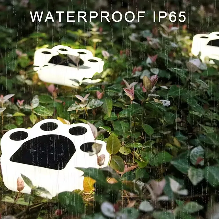Solar Ground Lights Bear Paw 5