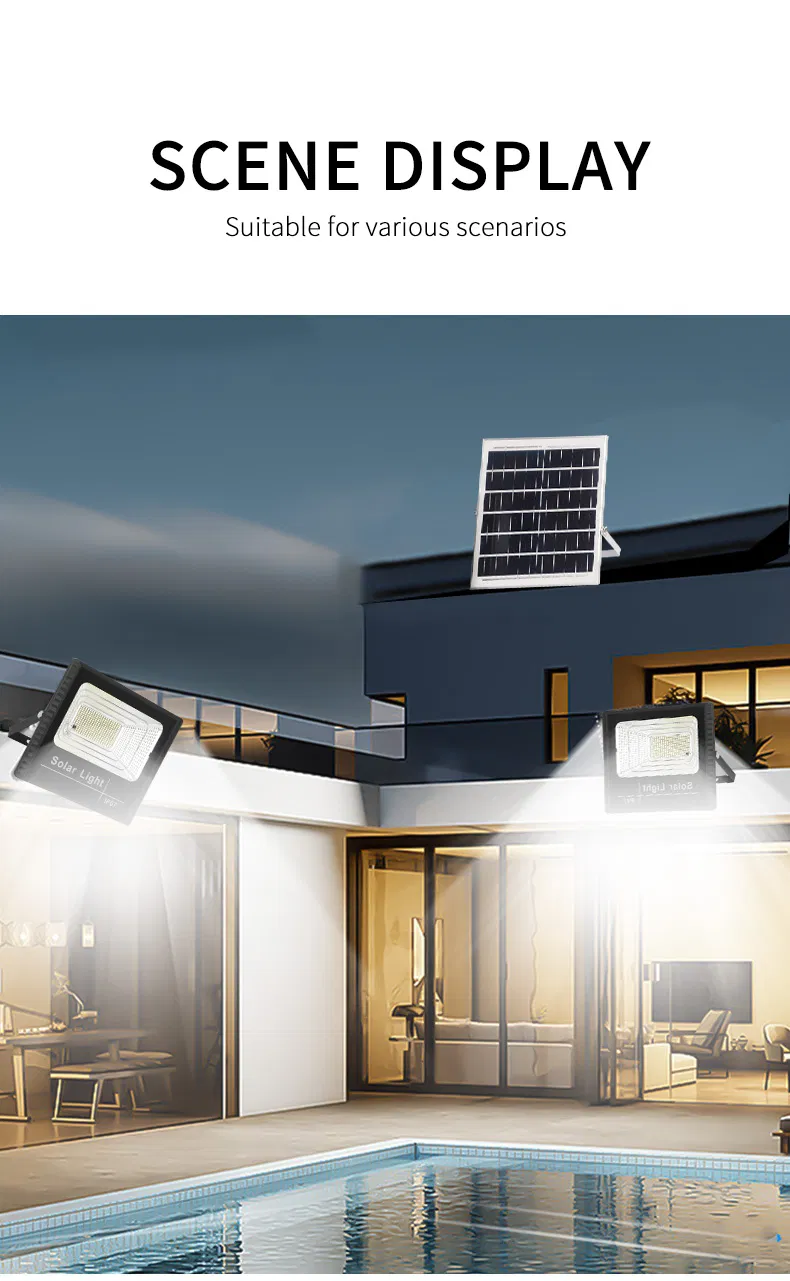 Solar Flood Light Application