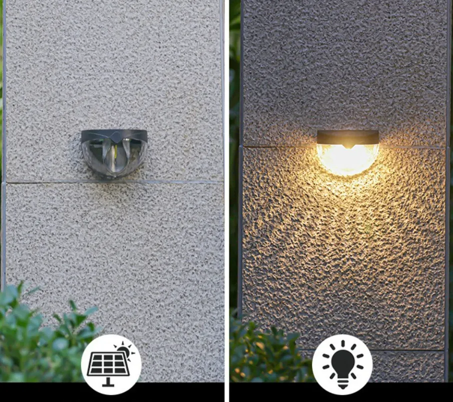 Solar Wall Light Dimensions