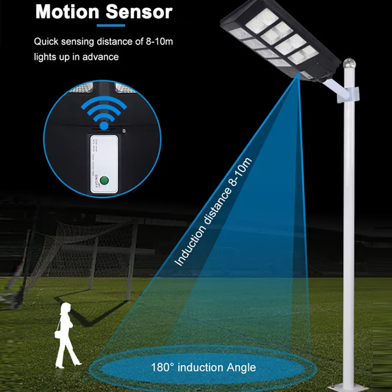 2800LM Solar Led Light Outdoor 600W Sunlight Powerful Outdoor Motion Sensor Solar Lamp Garden Street Spotlight Wall Lamp