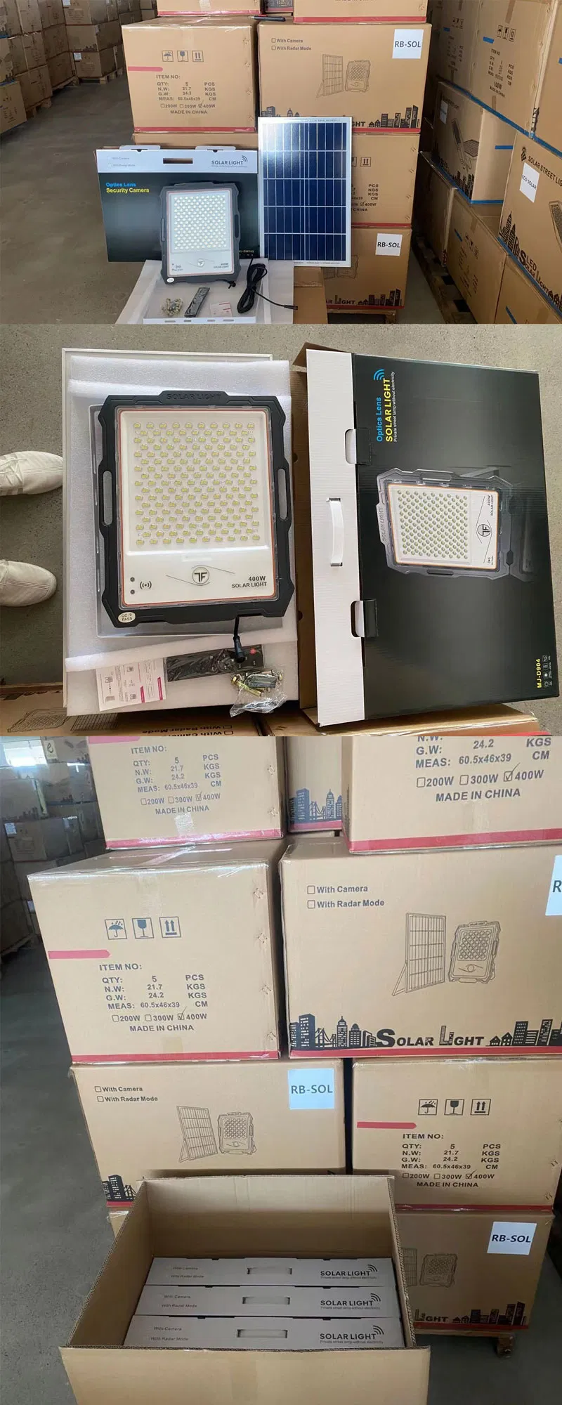 Solar Flood Light Specs
