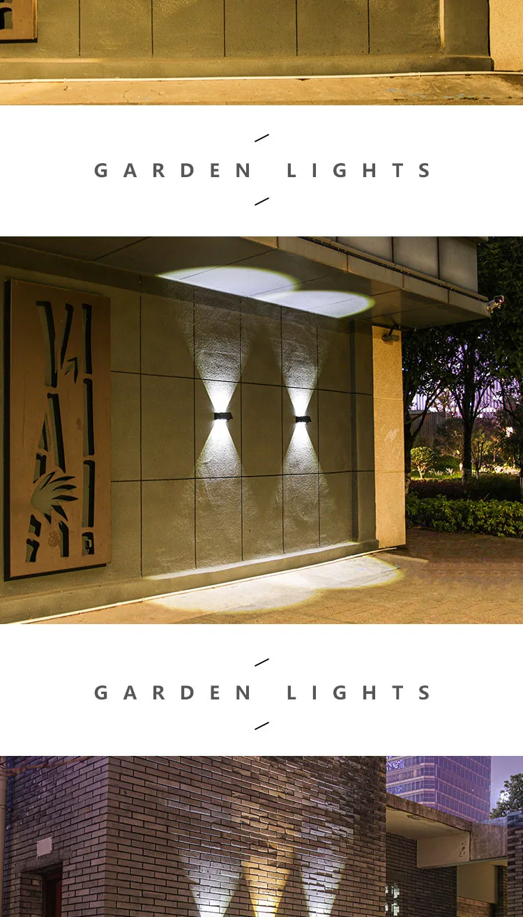 Solar Wall Light View 4