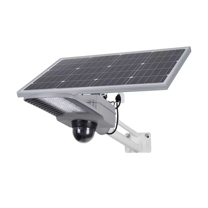 CCTV Street Lights 100W 200W 300W Outdoor Garden Landscape Lights Aluminum Solar Street Light Outdoor