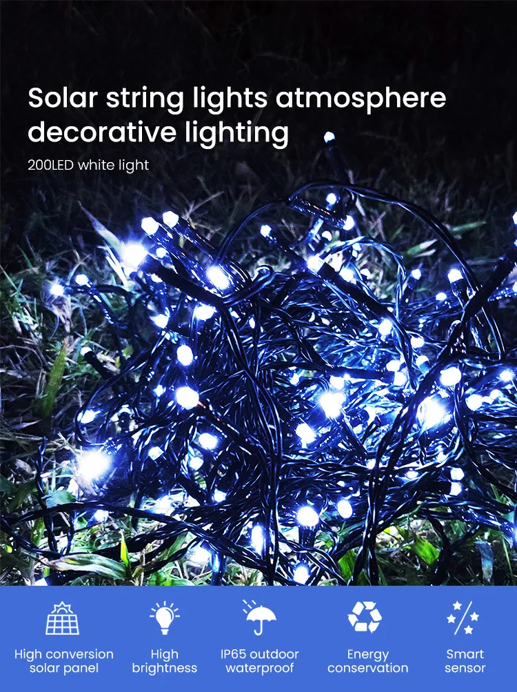 Solar String Lights View 1