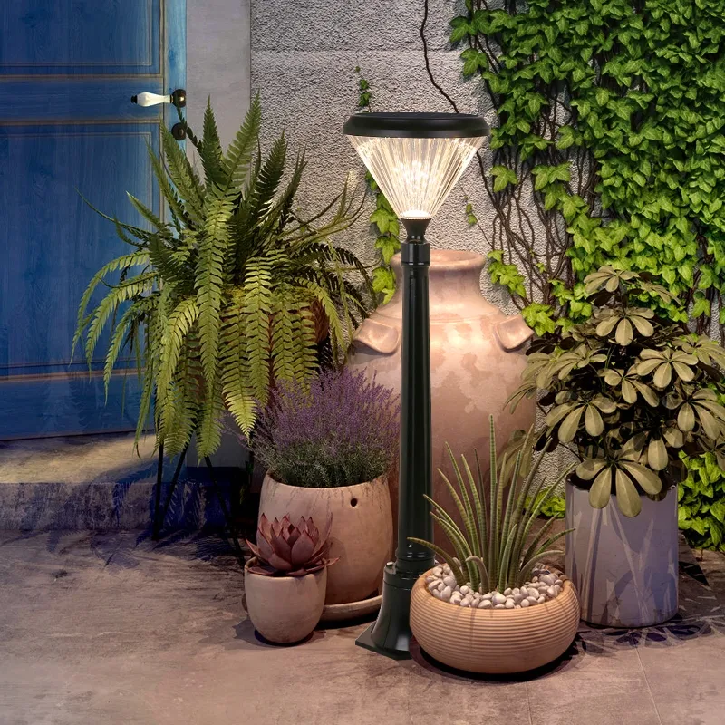 Solar Landscape Path Light Decorative Light, Floor Courtyard LED Solar Light, LED Bollard Light, Solar Road Light, Solar Garden Light