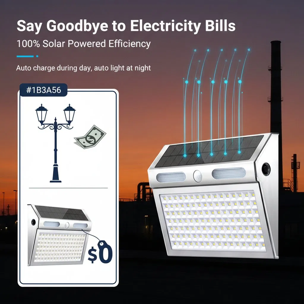 Home Outdoor Gate, Fence, Outdoor Waterproof LED Lighting Solar Light