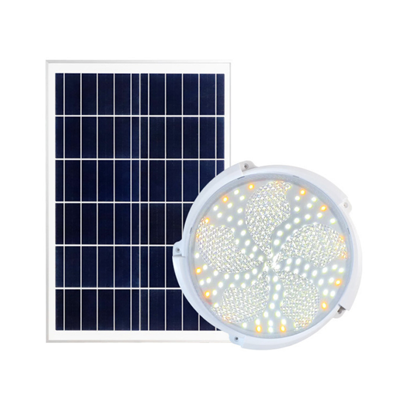 Living Room Bedroom Courtyard Balcony Remote Control LED 40W Solar Ceiling Light