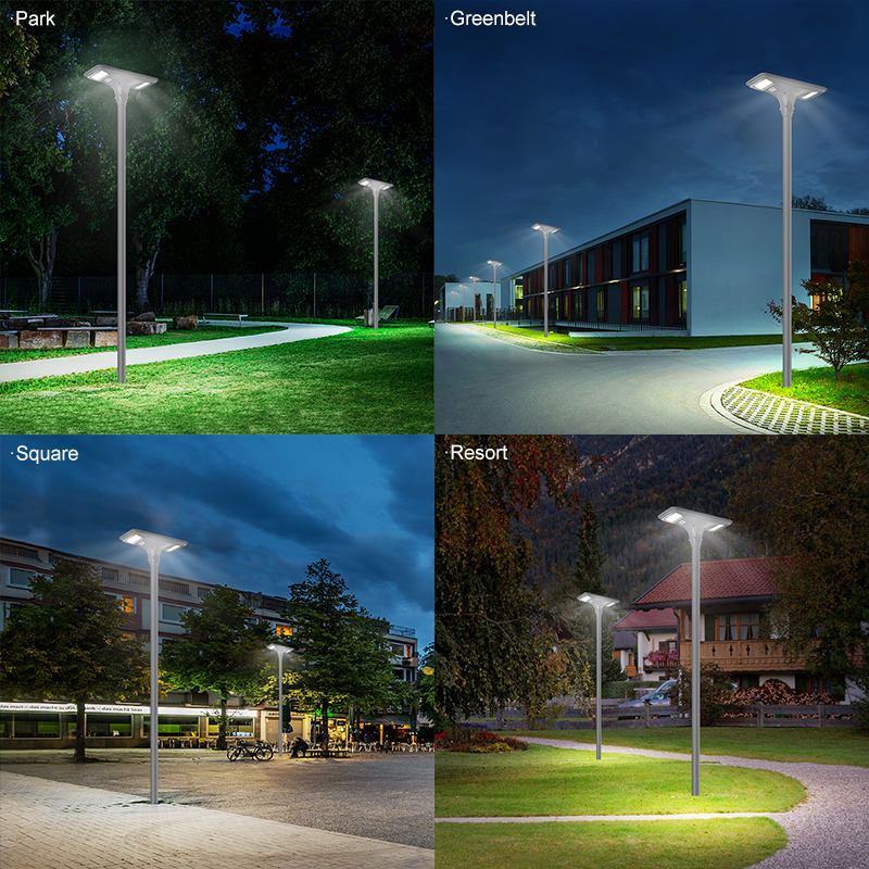BOSUN IP65 Waterproof Solar Garden Lights Solar Powered for Yard Patio Pathway