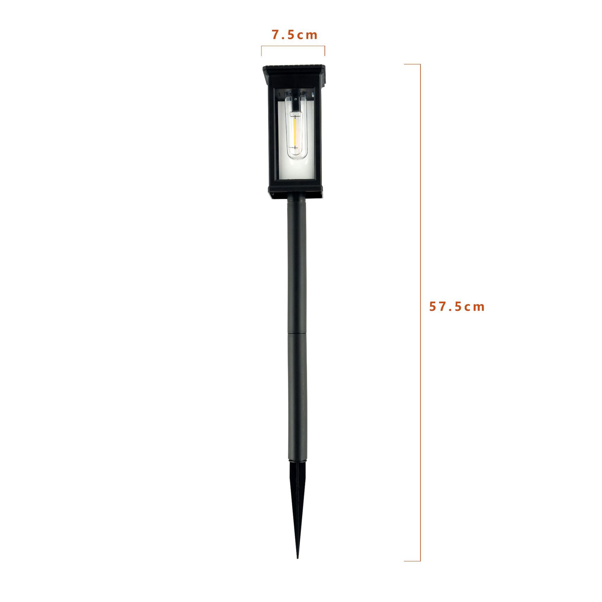 Solar Pathway Lights Outdoor IP65 Waterproof Solar Garden Lights Solar Powered Landscape Lighting for Yard Patio Walkway