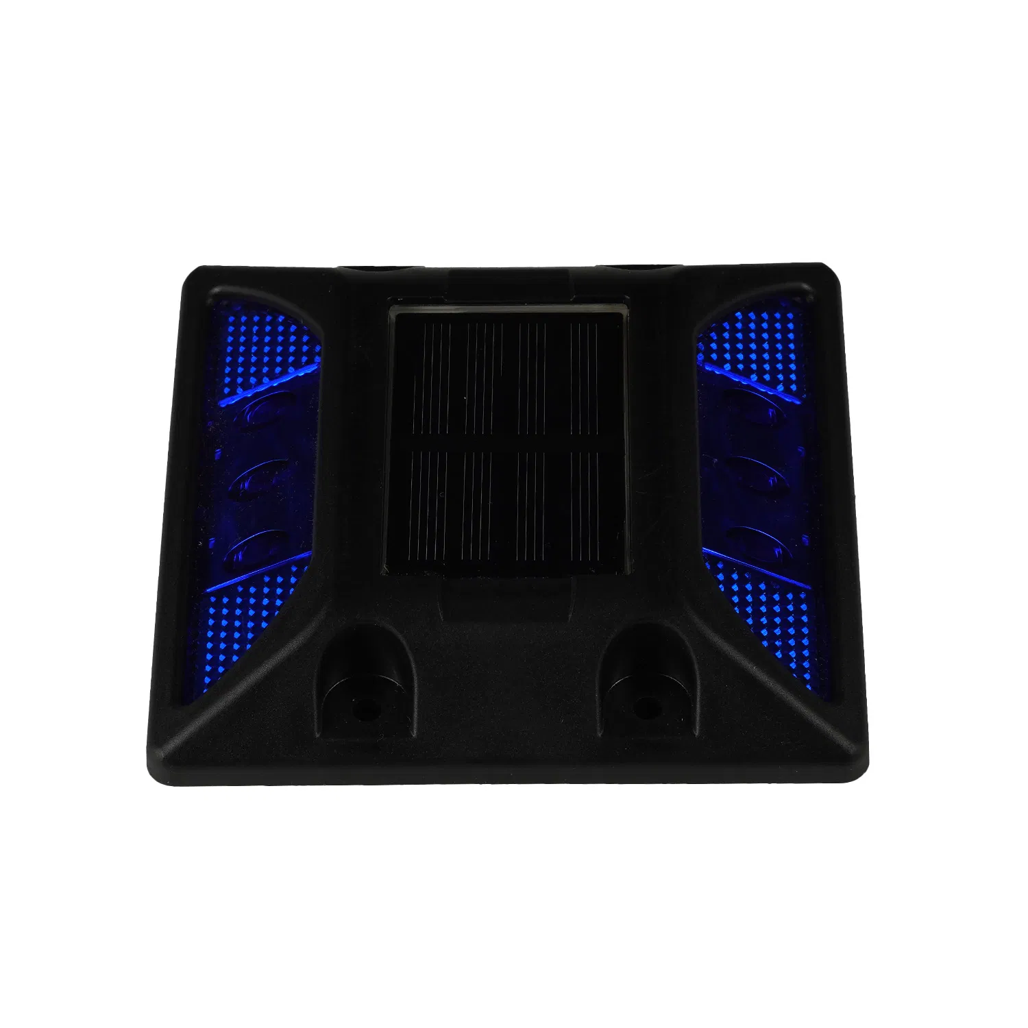 Blue Solar LED Lights Solar Deck Lights Blue Marker Solar Lights Outdoor for Garden, Driveway, Pathway, Patio