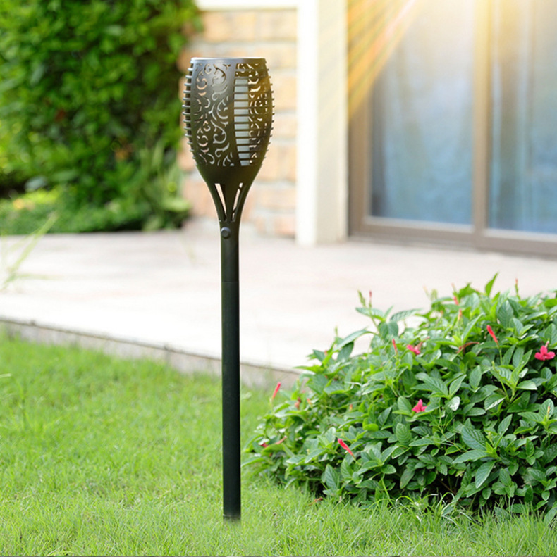 Solar Torch Floor Lamp