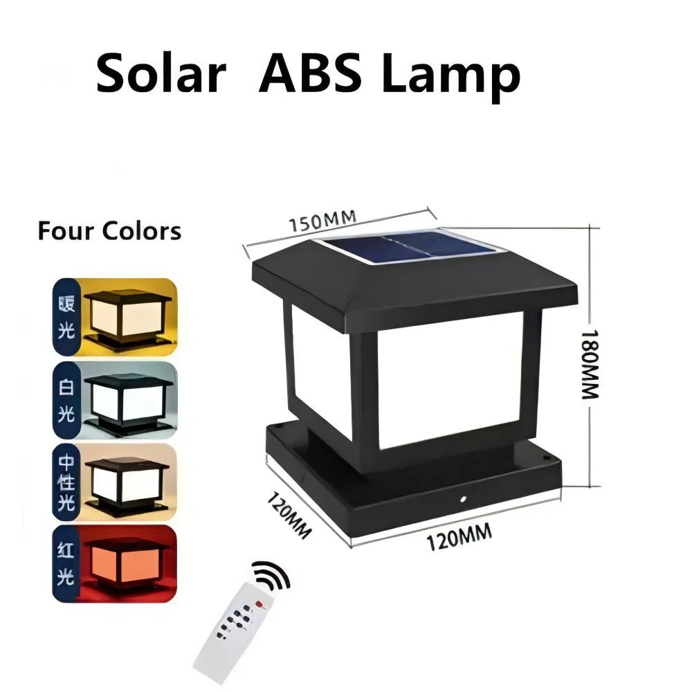 Solar Garden Light Pillar Light 2