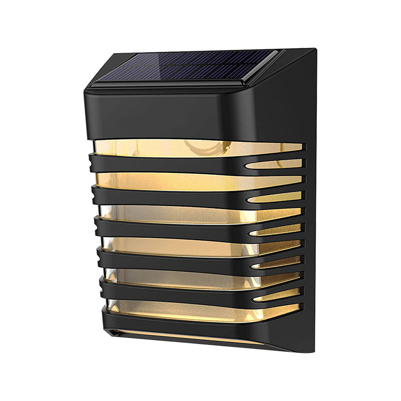 Solar Fence Lights Outdoor LED Deck Step Stair Solar Garden Wall Light