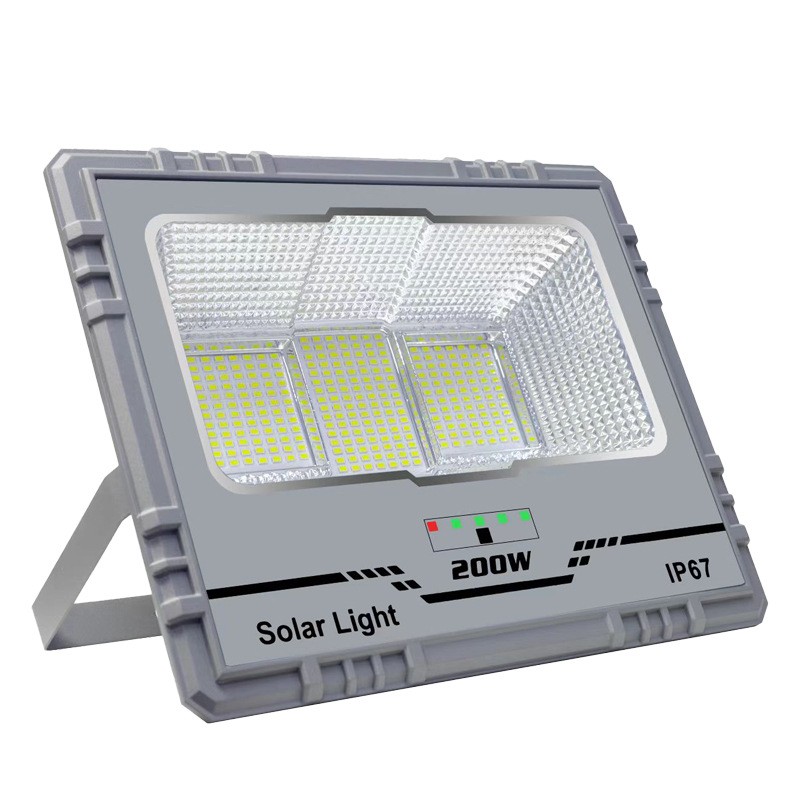 LED Solar Lamp Outdoor Motion Sensor Solar Flood Lights with Remote Control IP65 Waterproof Security Lamps for Outside Party