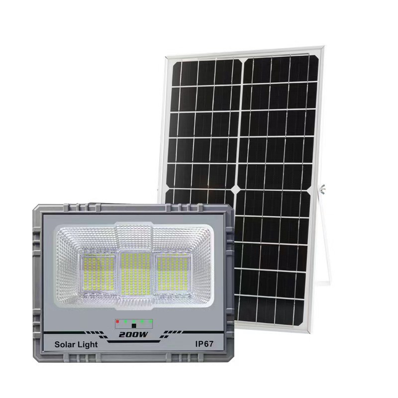 LED Solar Lamp Outdoor Motion Sensor Solar Flood Lights with Remote Control IP65 Waterproof Security Lamps for Outside Party
