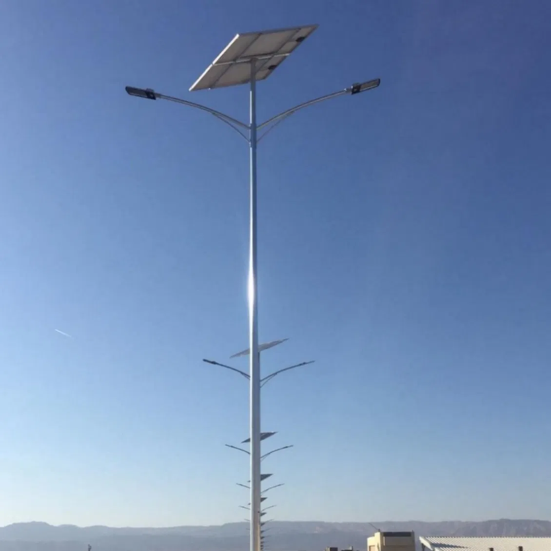 Solar LED Street Panel Garden Sport Ground Ceil Industrial RGB Wall Outdoor for Road 60W 100W 200W 300W Gate Pillar Solar Light