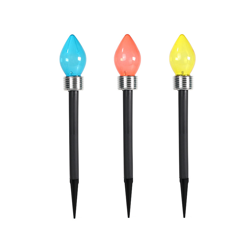 Holiday Outdoor Garden Lamp Solar Pathway Lamp Christmas Tree Landscaping Decorative Light