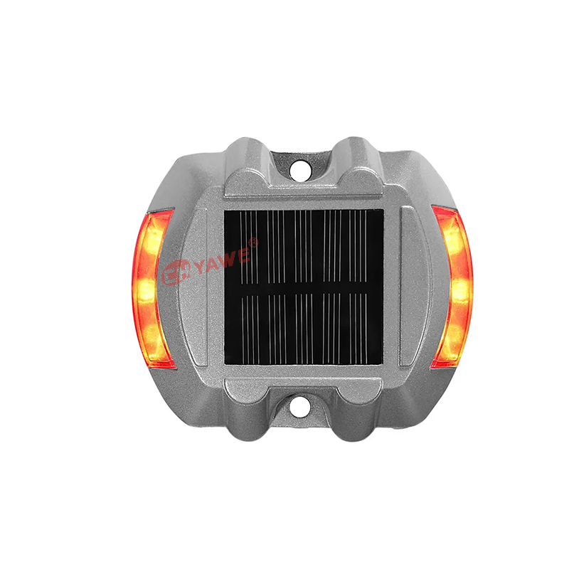 CE 2024 Aluminum Outdoor Garden LED Solar Road Stud Pavement Step Light For Solar Deck Traffic Warning Product