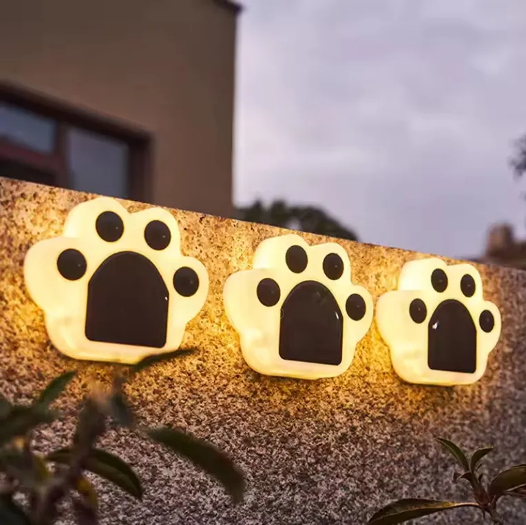 Solar Ground Lights Bear Paw 2