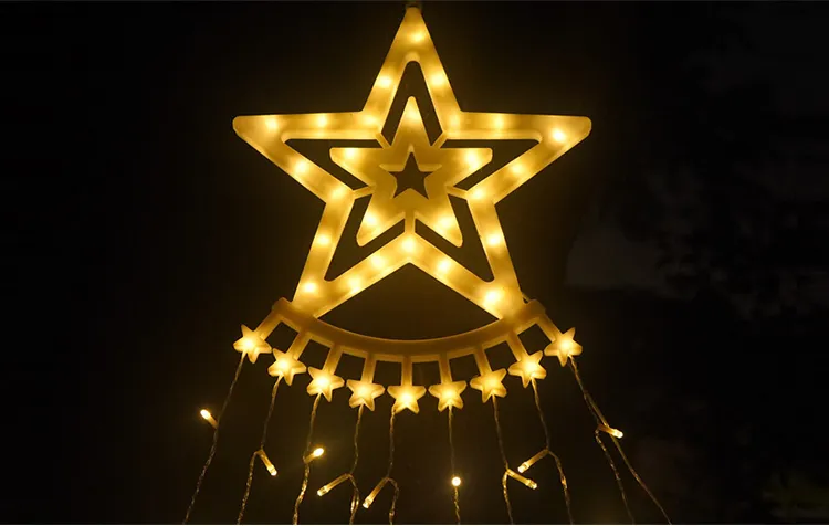 Five-pointed star light