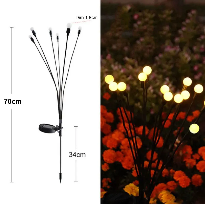 Solar Flower Stake Light 1