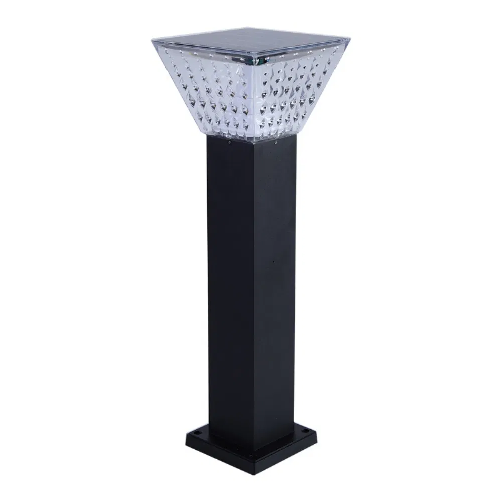 Modern Minimalist Decorative and Functional Outdoor LED Garden Solar Lawn Light for Tree Uplighting