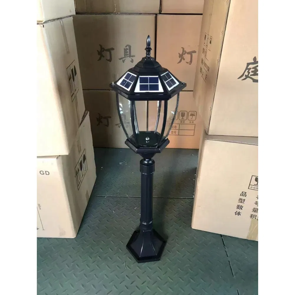 Modern Minimalist Decorative and Functional Outdoor LED Garden Solar Lawn Light for Tree Uplighting
