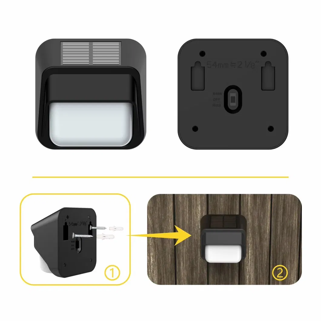 Solar Powered Wall Light 4
