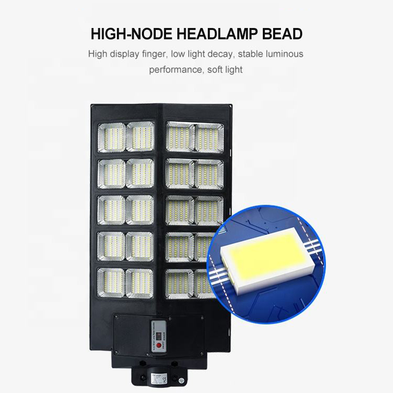 2800LM Solar Led Light Outdoor 600W Sunlight Powerful Outdoor Motion Sensor Solar Lamp Garden Street Spotlight Wall Lamp