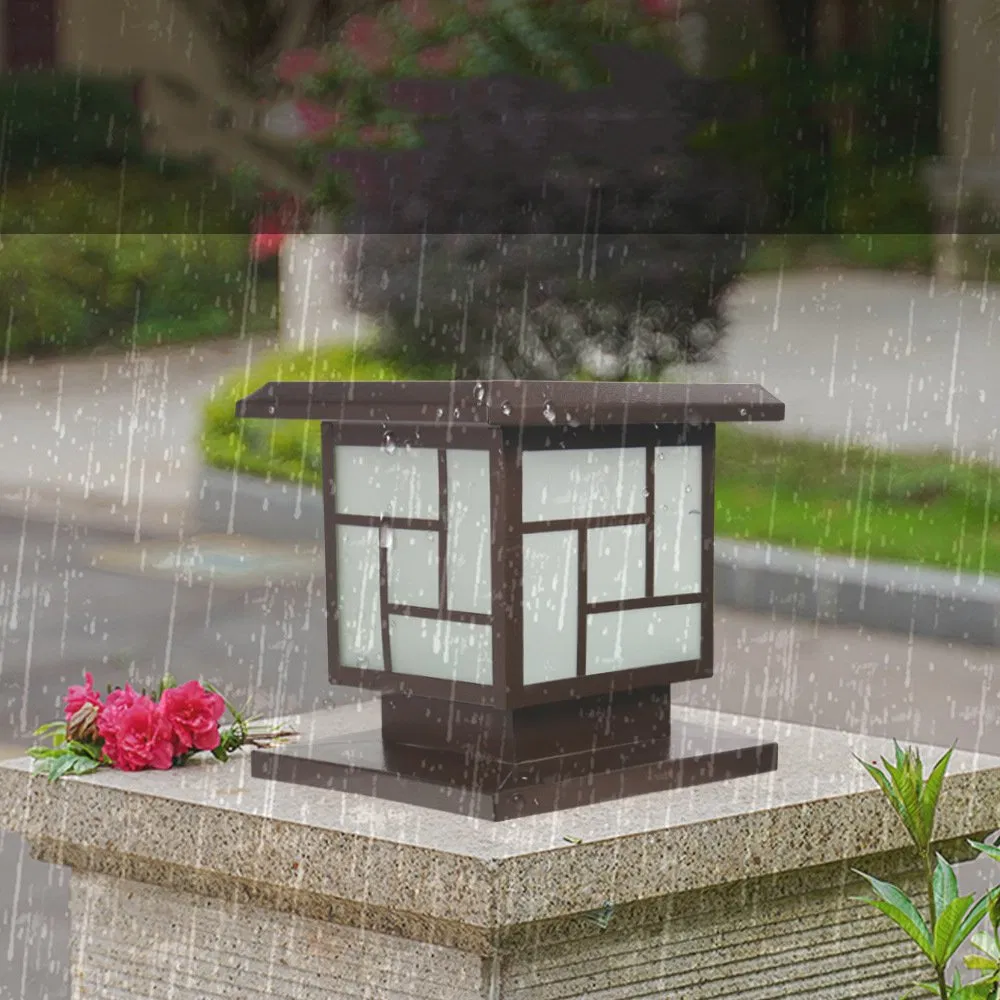 Solar Post Cap Lights High Lumens Wreless Solar Lights