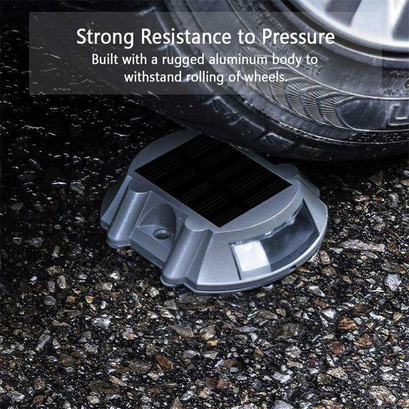 Step Pier Light, LED Reflective Solar Energy