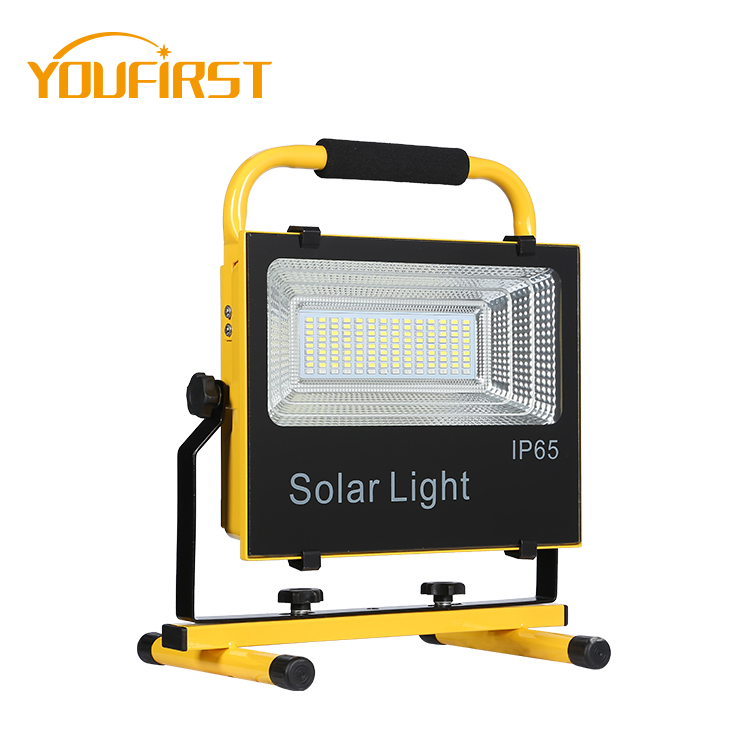 Outdoor Aluminum Patio Landscape Light IP65 Waterproof 100watt LED Solar Garden Light