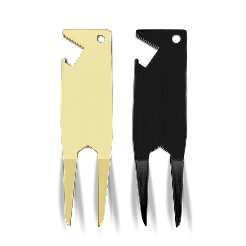 Golf Maintenance Lawn Digging Tool with Personalised Logo and Bottle Opener