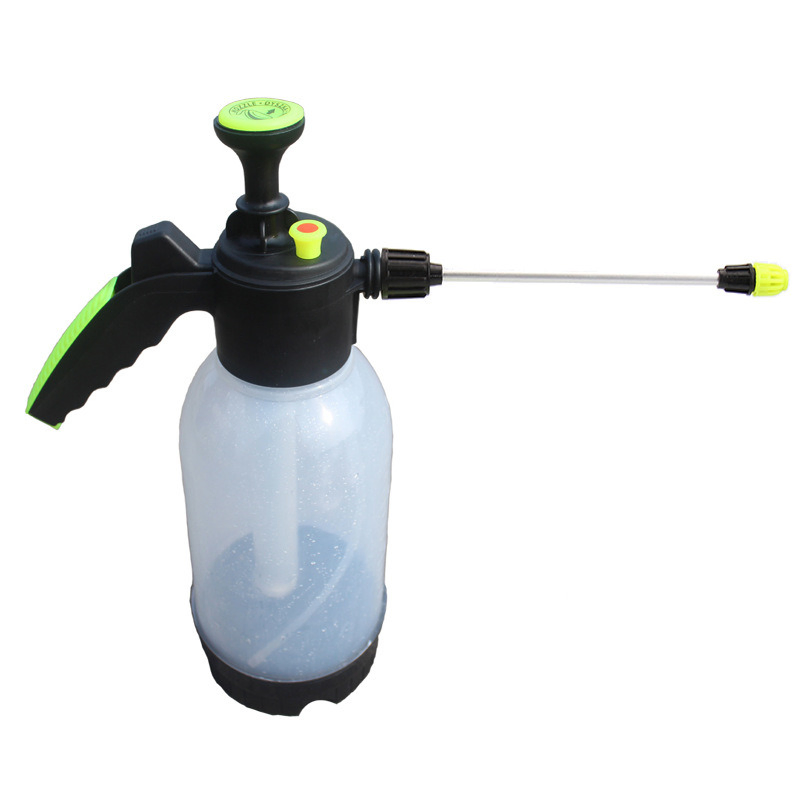 Multi-Purpose Pressure Sprayer 2-Liter One-Hand Pump Garden Plant Watering Tool Ci10033