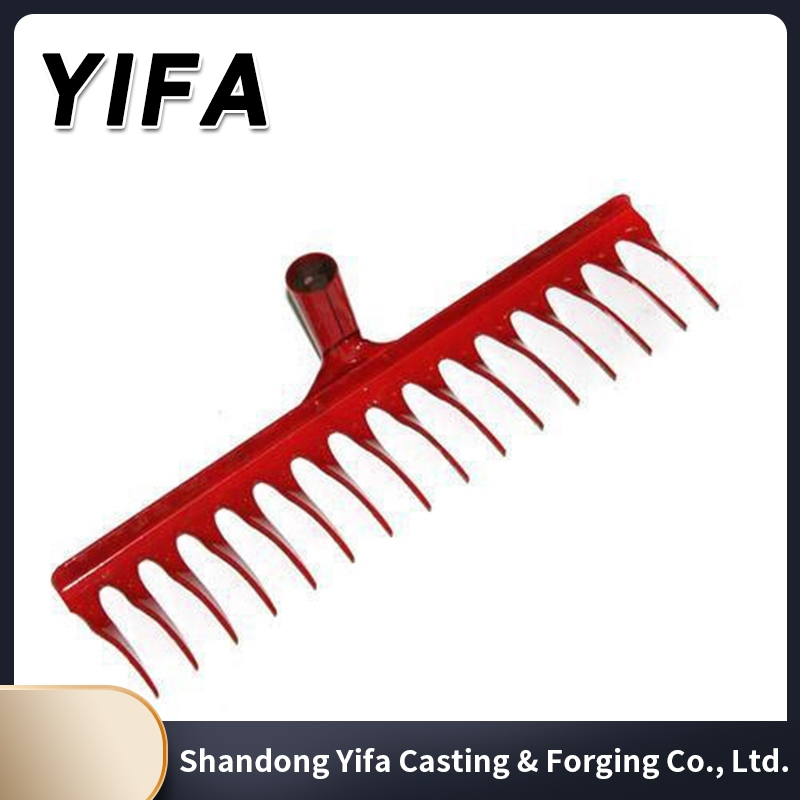 8-14 Teeth Steel Bow Rake Head Metal Garden Tools for Gardening