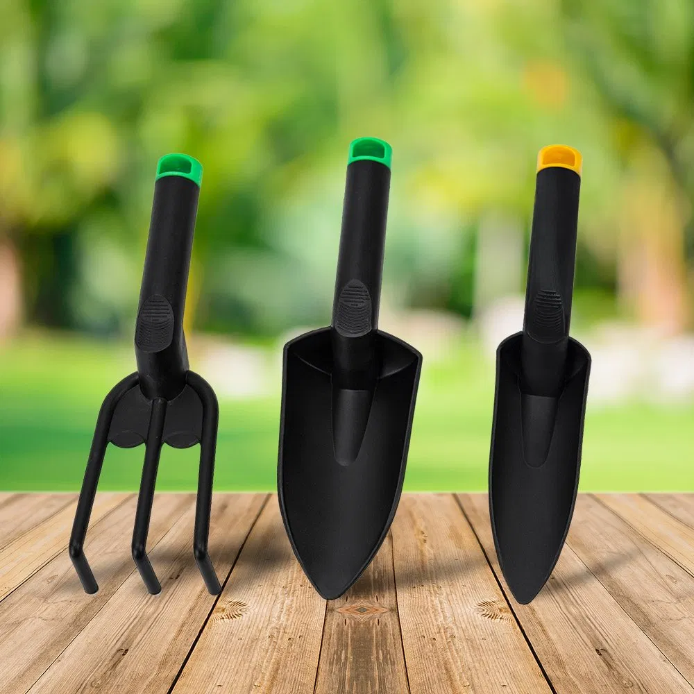 3 in 1 Mini Home Garden Planting Tools Plastic Garden Shovel Rake