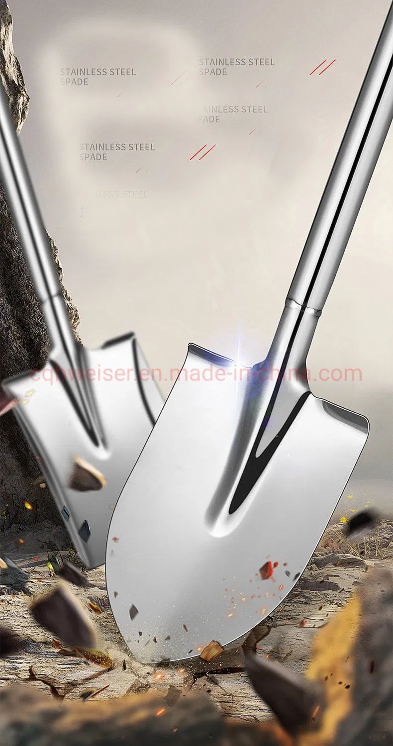 Digging Shovel Stainless Steel Shovel Garden Farm Loose Soil Tools