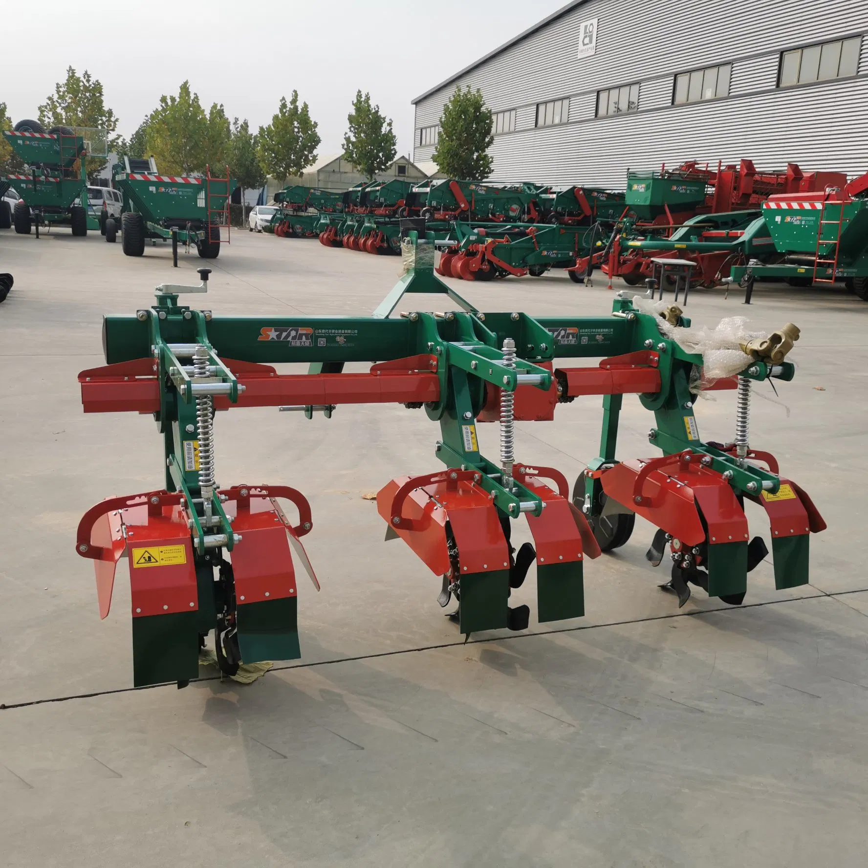 Potato Field Tillage Soil Cultivation Equipment with Heavy Duty Construction
