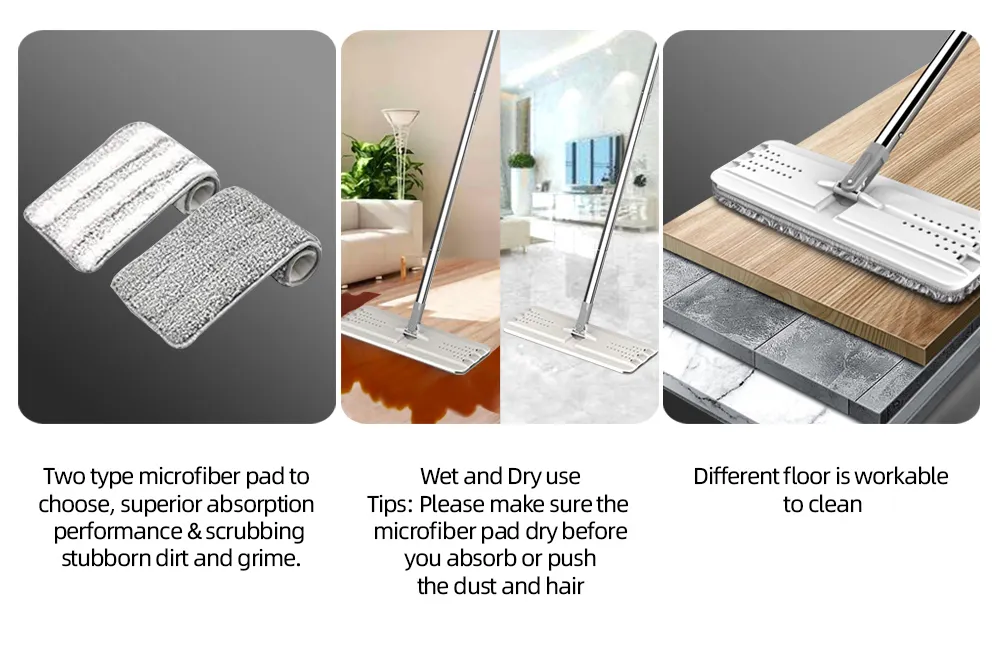 Squeeze Cleaning Mop Detail 3