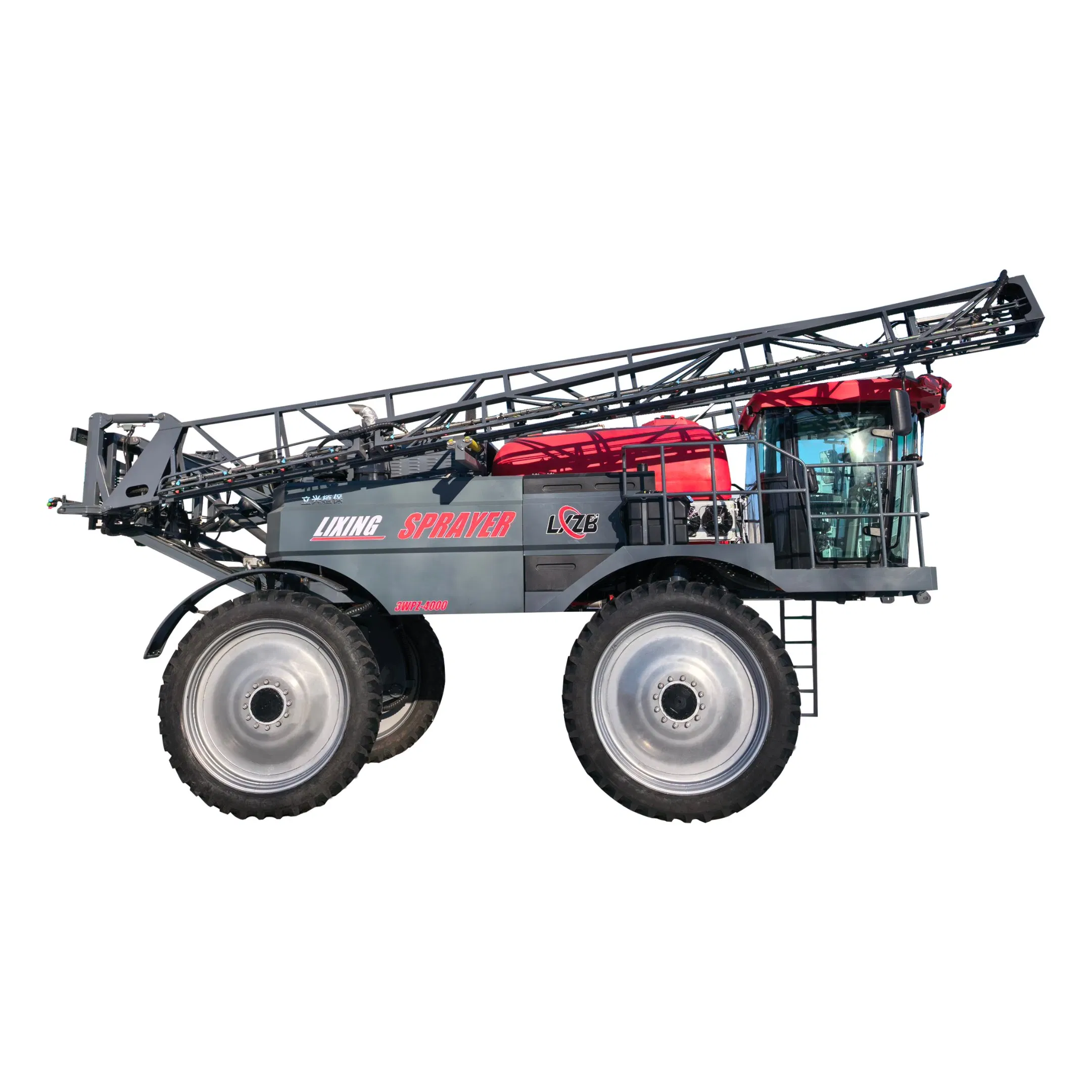 Agricultural Tractor Agriculture Self Propelled Farm Hydraulic High Clearance Power Field Trailer Trailed Towable Towed Tow Behind Mounted Garden Boom Sprayer
