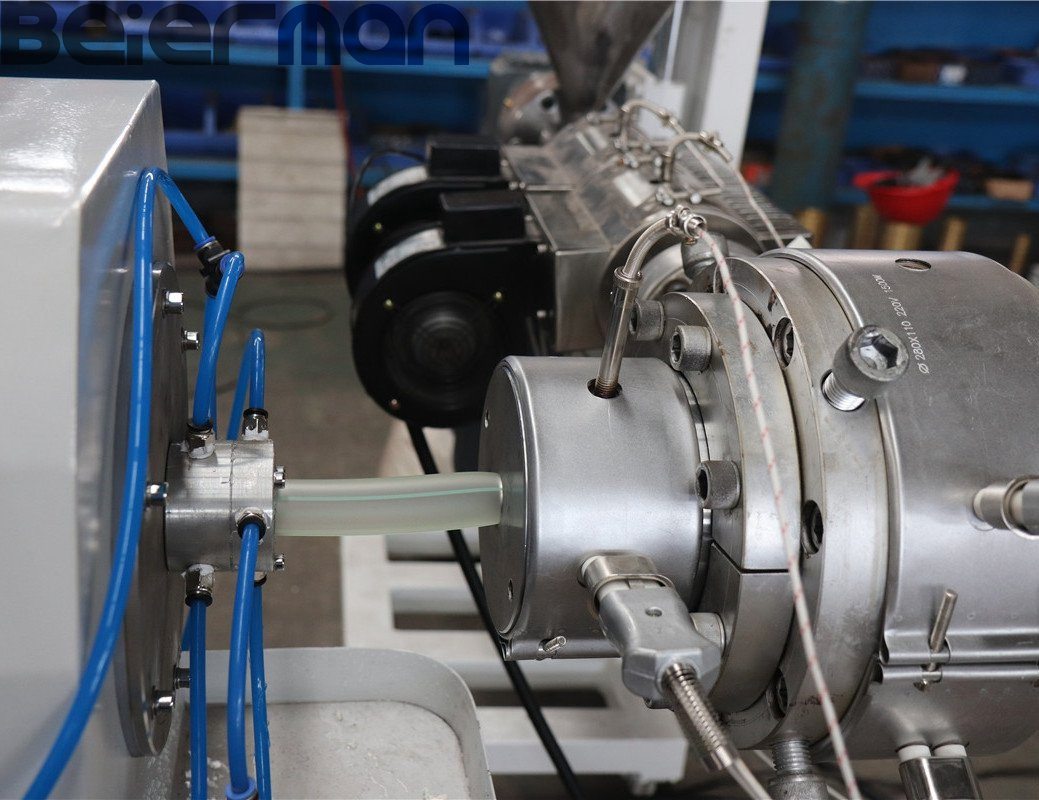 PVC Garden Watering Pipe Extrusion Machine Sjsz80/156 for Landscaping 110 - 400mm