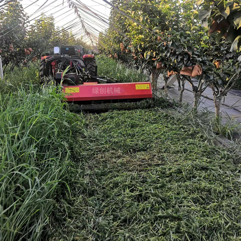 Tree Row Maintenance Tool with Flip-Over Function for Orchard Care