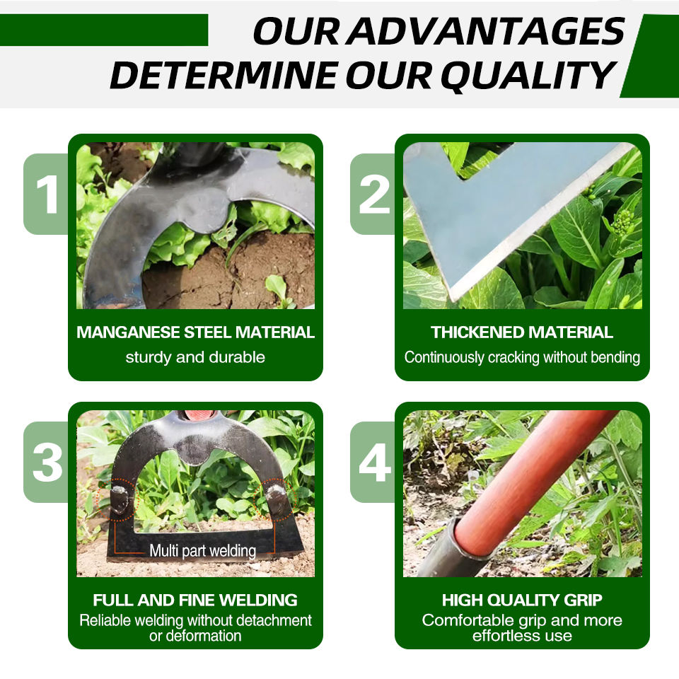 Customizable Handle Lawn Tools for Flower and Garden Digging