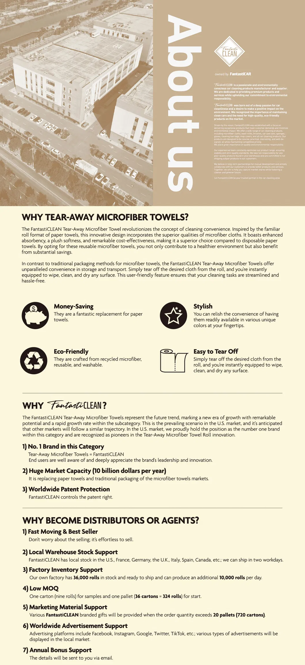 Product Specification Chart