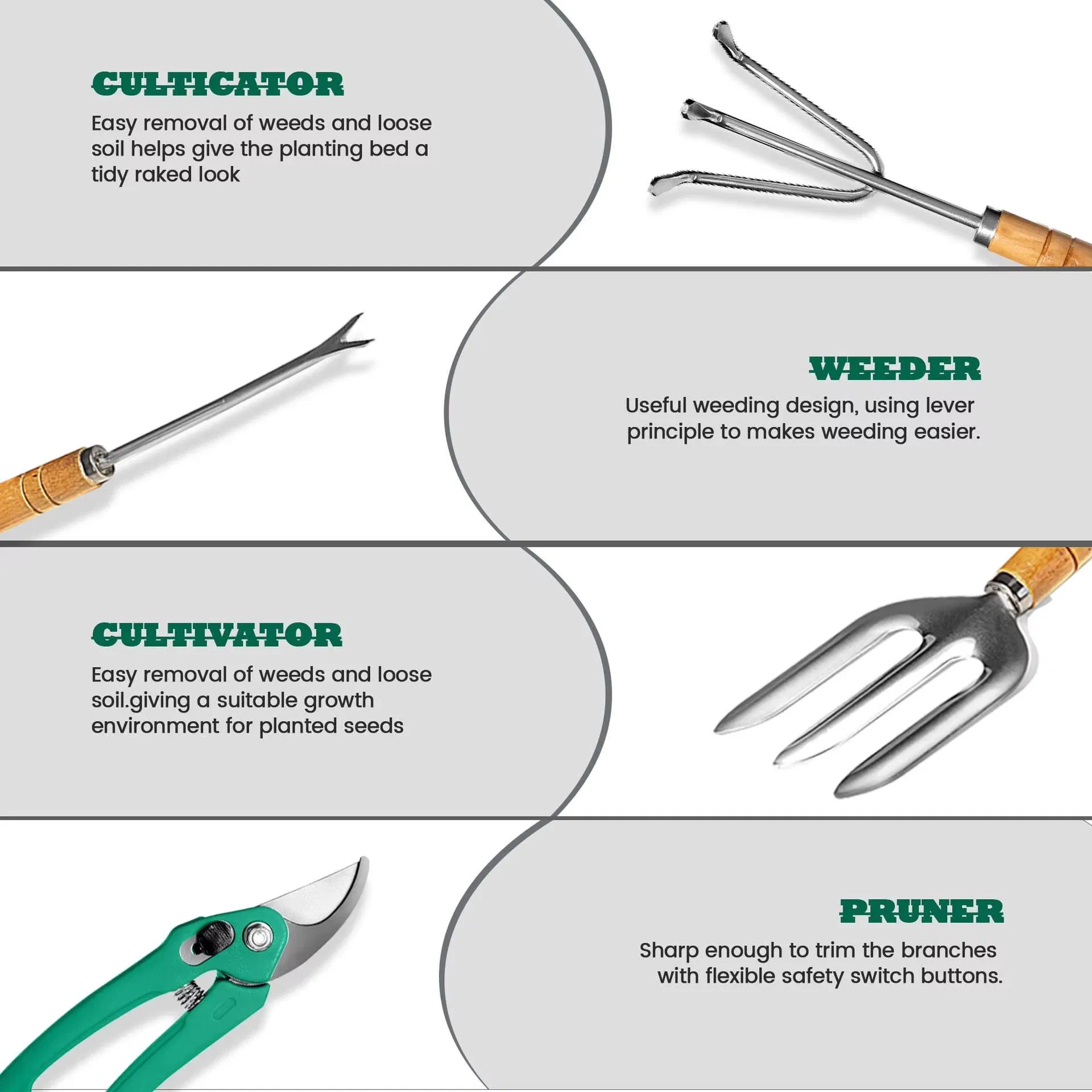 Supplies Gardening Tools for Women Hand Tools Set Kit Digging Garden Sets