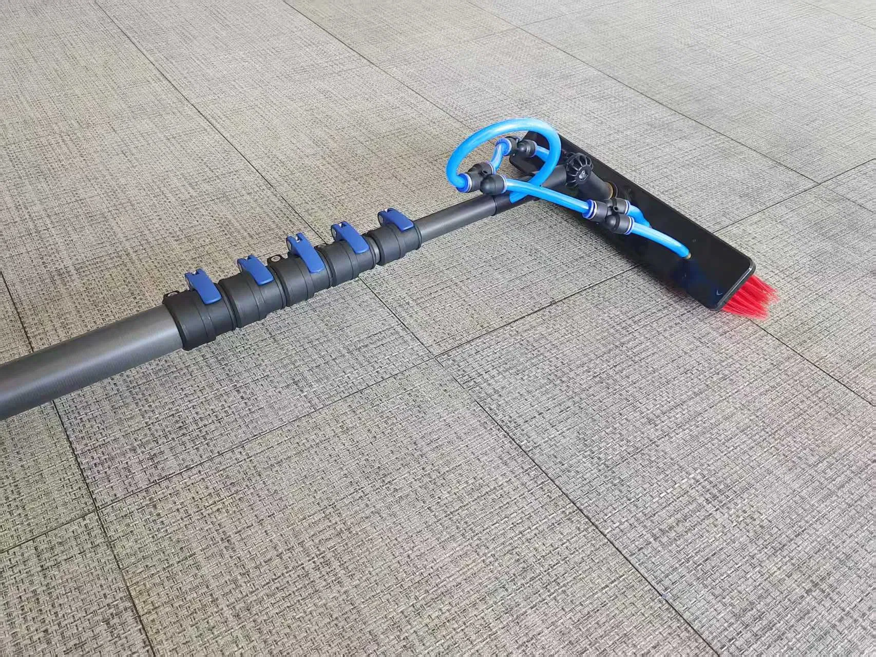 7m Telescopic Window Cleaner Pole Solar Panel Cleaning Stick Pole Telescopic Cleaning Tool