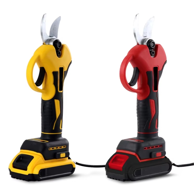 Brushless Battery Garden Shears: 25mm Electric Tools for Pruning