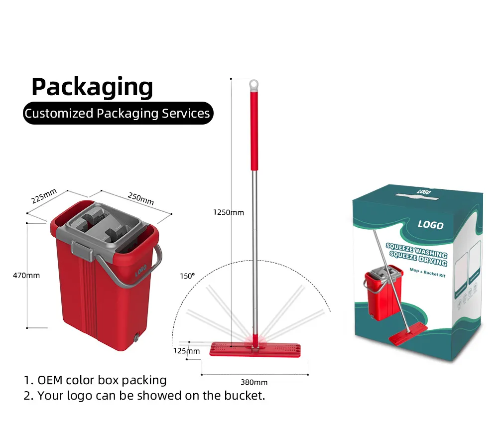Mop with Bucket Detail 4